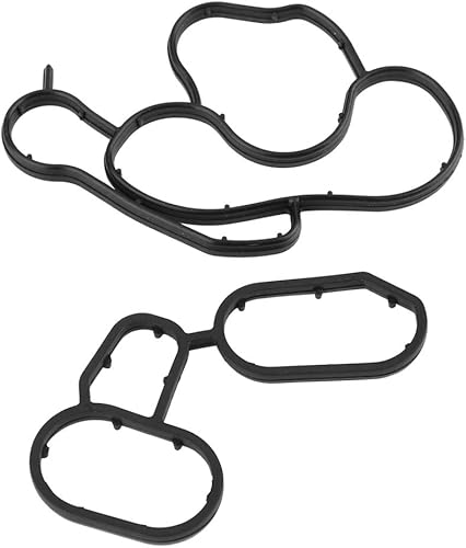 11427508971-2PCS - Anillo de sellado para carcasa de filtro de aceite 11427508971 11427508970 para BMW