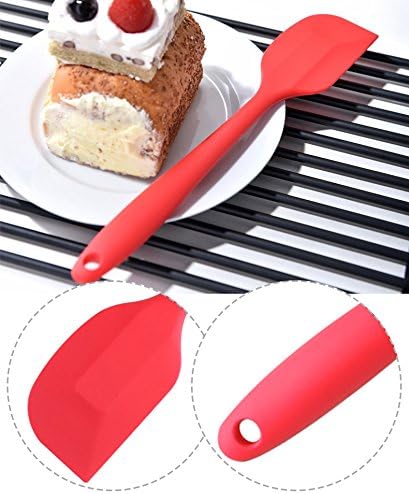 Glacon Ronds Moule En Silicone Avec Spatule En Silicone Dukuan Lot De 2 Anti Adhesif Cylindre Moule Pour Savon Fait A La Main Cupcakes Muffins Ice Cube Marron Et Violet Amazon Fr