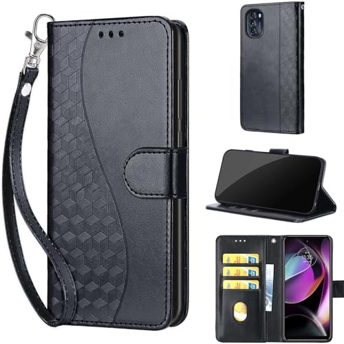 Étui portefeuille Motorola Moto G 5G 2022 protection intégrale clapet femme