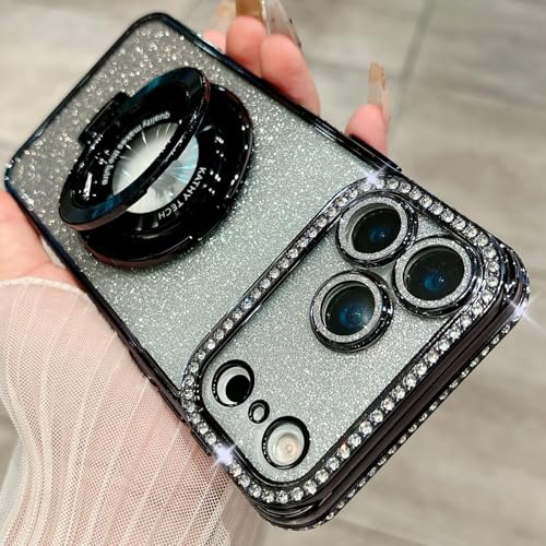 Coque iPhone 14 Plus anti-chute étui silicone noir bague anti-glisse