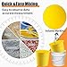 3.5 Gallon Reusable Bucket Liner, Time Saving Concrete Tools Durable Silicone Bucket Insert, Food Grade Container for Food Storage or Pickling, for Paint, Thinset, Ice, Slime, Cleaning, Halloween