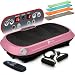 Lifepro Waver Vibration Plate Exercise Machine – High-Intensity Vibration Plate for Lymphatic Drainage – Full-Body Workout Vibrating Platform with Loop Bands – Fitness Equipment for Strength & Toning