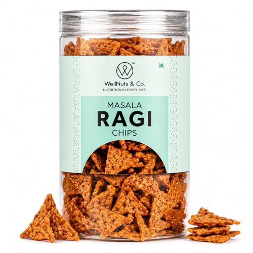 Image of WellNuts & Co. Healthy Snack Combo Pack of 4 |Fruit Nut Meusli - 200g, Jowar Puffs Tangy Tomato - 200g, Masala Ragi Chips - 150g, Quinoa Salad - 325g| Roasted & Ready to Eat Snacks | High Protein & High Fiber Combo | Snacks for Healthy Everyday