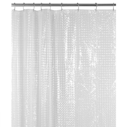 Maytex Shower Curtain, Clear Cubitz PEVA