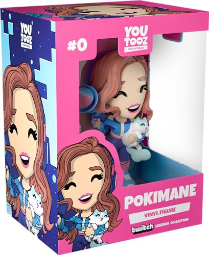 Youtooz Twitch Legends Vinyl Figure, Collectible Limited Edition Streamer Figure from The Twitch Legends Collection (Pokimane)