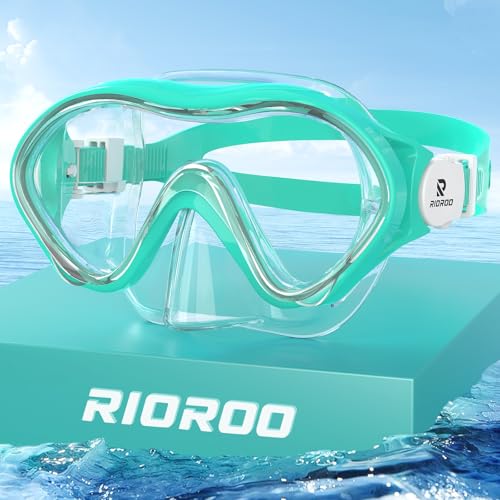 RIOROO Gafas Buceo Niño Antivaho Protección UV