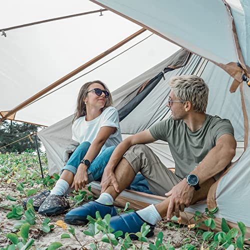 KingCamp Women's Mens Warm Camping Portable Soft Winter Unisex Slippers for Indoor Outdoor KA21042