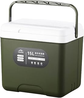 13.6 Qt Ice Cooler, High-Performance Cooler for Camping, Portable Ice Box Cooler, Long-Term Preservation Personal Small Coolers for Travel Beach Camping - Cooler That Keeps Ice Frozen