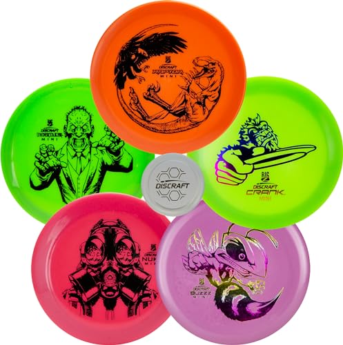Mini Big Z Disc Golf Set with 5 Mini Discs