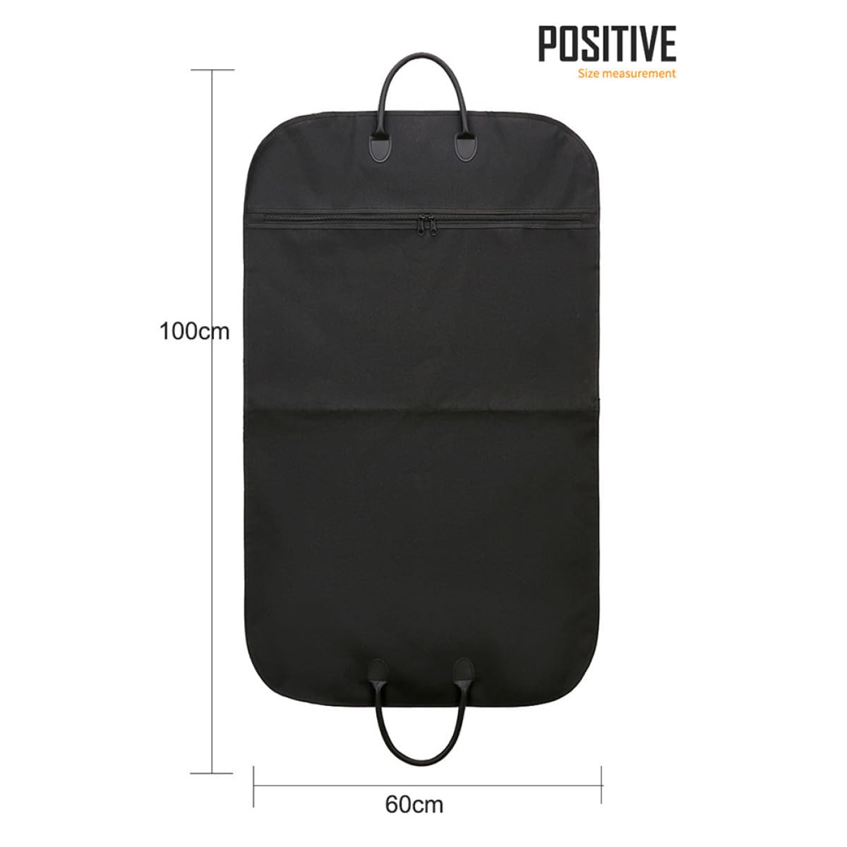 Porta Abiti da Viaggio Oxford Nero Resistente, Pieghevole e Portatile per Giacche e Cappotti Lunghi, per Viaggi Leggeri e Business