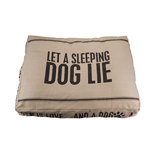 Primitives By Kathy Double-Sided Cotton Kiss Goodnight/Sleeping Dog Bed, Small Primitives By Kathy Double-Sided Cotton Kiss Goodnight/Sleeping Dog Bed, Small