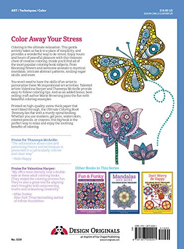 image for Ultimate Coloring Book Treasury: Relax, Recharge, and Refresh Yourself