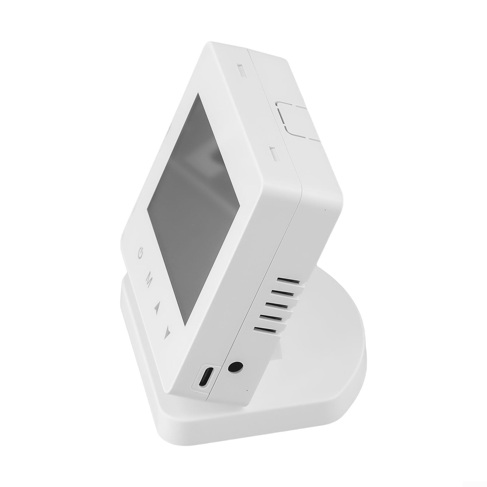 Termostato inalámbrico con receptor remoto para calefacción de agua de caldera de gas, montaje en pared o sobremesa, compatible con USB y fuente de alimentación de batería (sin WIFI)