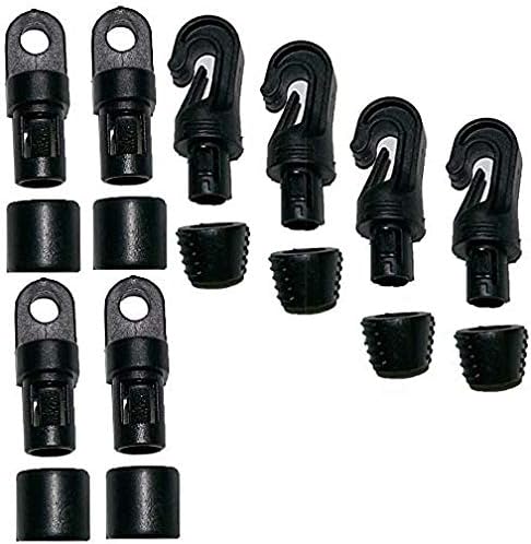MTP 8X 1/4″ Hooks/terminal for 1/4″ Bungee Shock Cord End Tabbed Kayak Canoe Raftig MTP 8X 1/4″ Hooks/terminal for 1/4″ Bungee Shock Cord End Tabbed Kayak Canoe Raftig