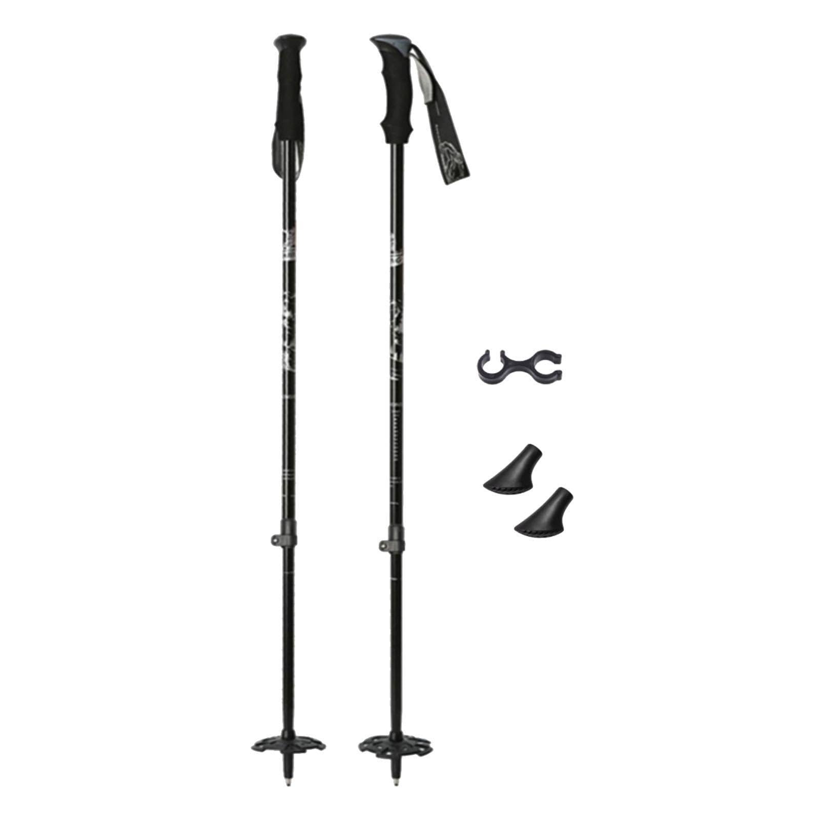 Sharplace Bâtons de Ski avec rondelles à Neige, en Alliage d'aluminium, Embouts ergonomiques pour Bottes, bâtons de Raquettes pour Sports d'hiver, Bunny