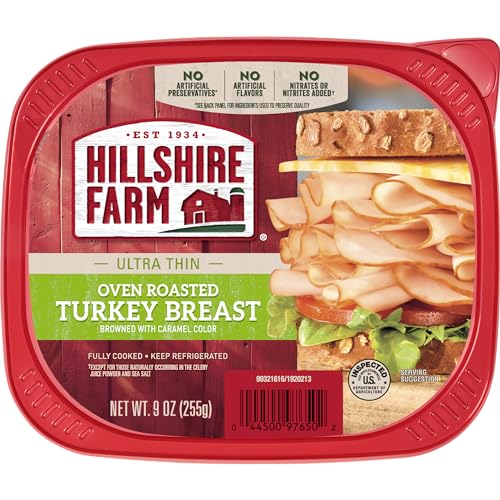 Hillshire Farm 10000098450 Ultra Thin Sliced Deli Meat, Oven Roasted Turkey Breast thumb #1