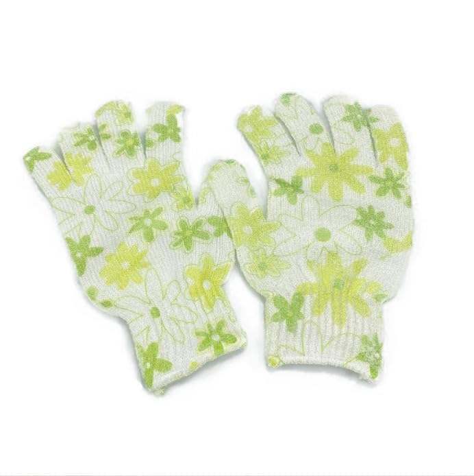 DIAMONDDEAL Bath Glove-Body Scrubber Gloves Pair, Gloves, 1 Glove Set, Cellulite Scrubber, Shower Gloves, Reduce Acne Scars, Exfoliator Glove Men and Women, Exfoliate at Home 1 PairBath Gloves for Shower, Spa, Massage and Body Scrubs, Dead Skin Cell Remover, Gloves-image-5