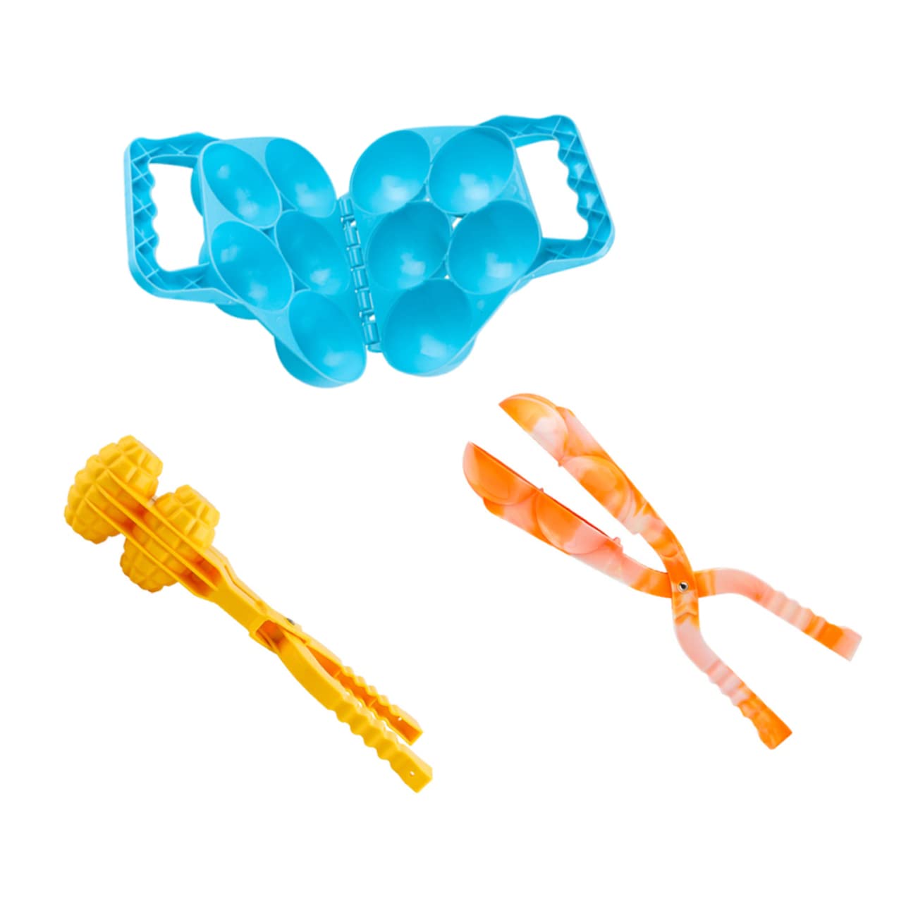 Toddmomy 3Pcs Clip Tool for Parent Interaction Funny Maker for Random Color for Winter Fights and Fun Activities Random Color
