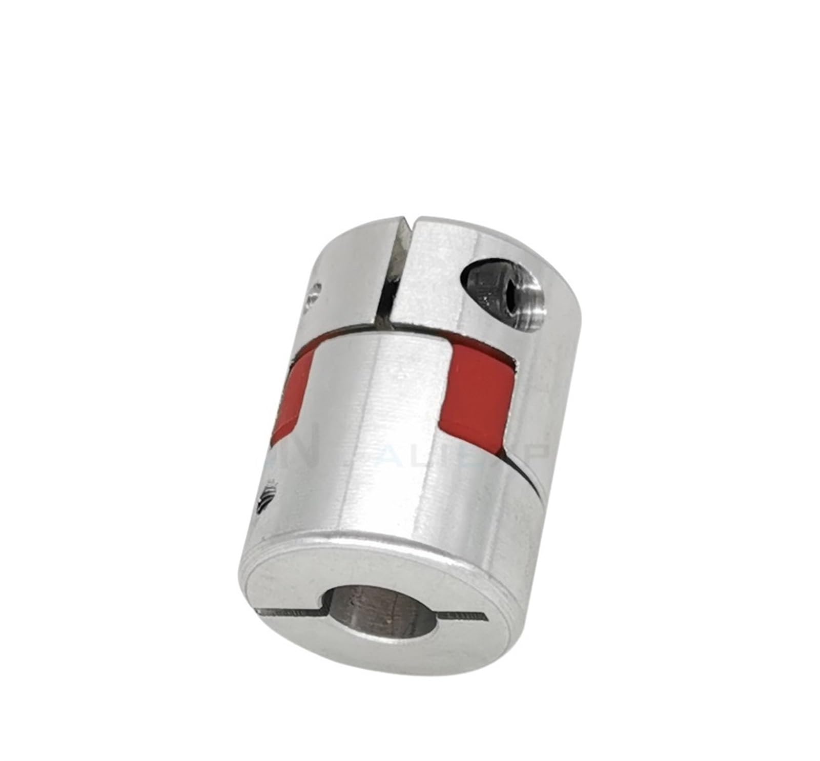 Acoplamiento de sujeción rígido de aluminio 3 acopladores de eje CNC D25L30(5x10mm)