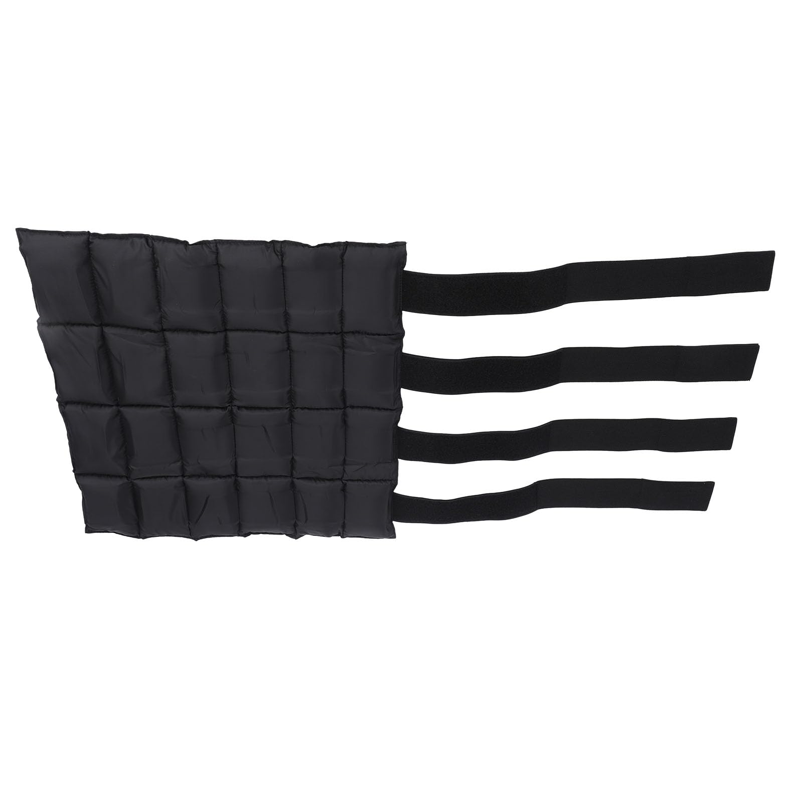 JEOZBM Bolsa de Hielo para Caballos, Envoltura para Piernas de Caballo, Envoltura Refrescante Reutilizable para Corvejones, Tobillos, Rodillas y Piernas, Color Negro
