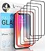 Produktbild [4 Stück] LYMANO Panzer-Folie Glas Full Screen für iPhone 11 / iPhone XR Display-Schutzfolie Schutzglas Glass Protector [Anti Kratzer] [Blasenfrei] [Komplett Abdeckung] (6,1 Zoll) - Jetzt Ansehen