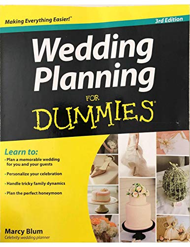 Wedding Planning For Dummies