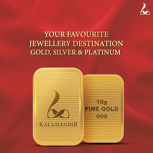 Image of KALAMANDIR | | 24K (999) Fine Gold Bar | 100% Pure| Investment & Gifting Option