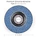 LotFancy 20PCS Flap Discs 4 1/2 for Angle Grinder, Premium Zirconia 40 60 80 120 Grit Sanding Disc, Type 27, 4.5
