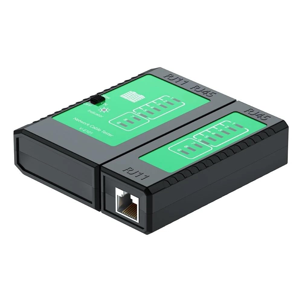 RJ11, RJ45 Multi-function Network Tester Network Cable Tester - V-E101-image-18