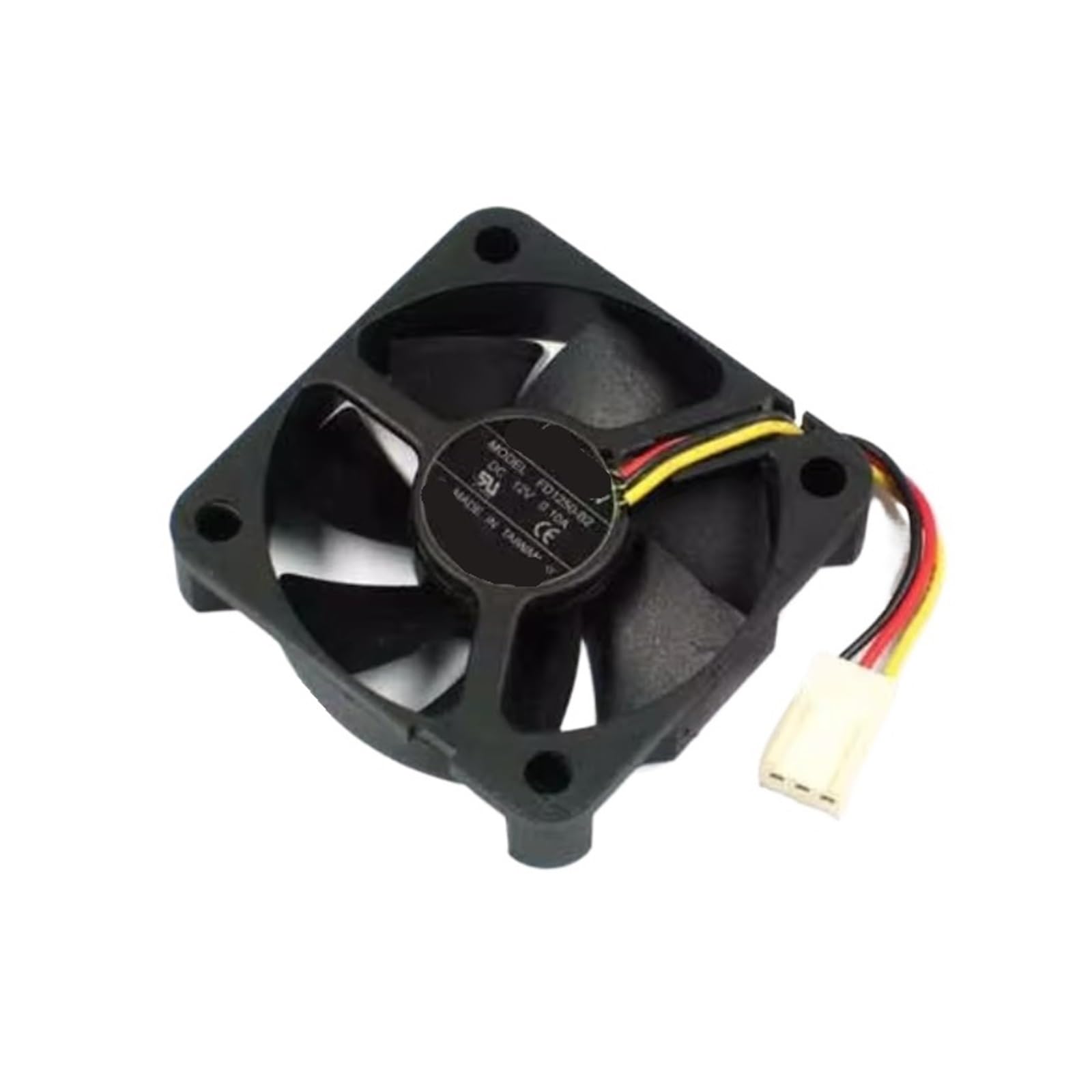 UITGVDQAT FD1250-B2 DC 12V 0.10A 50x50x10mm 3-wire Server Cooling Fan