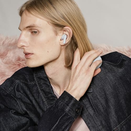 Image of Sudio A3 Pro Noise Cancelling Earbuds - 25H Playtime, ANC, Multipoint Bluetooth 5.4, Clear Calls, IPX4 Sweat & Splash Resistant, USB-C Charging, Made from Recycled Plastics (Blue)