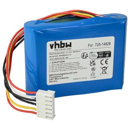 vhbw Batterie Compatible avec Cub Cadet XR5 1000, XR5 1000 2021, XR5 2000 Robot Tondeuse (2600mAh, 18,5V, Li-ION)