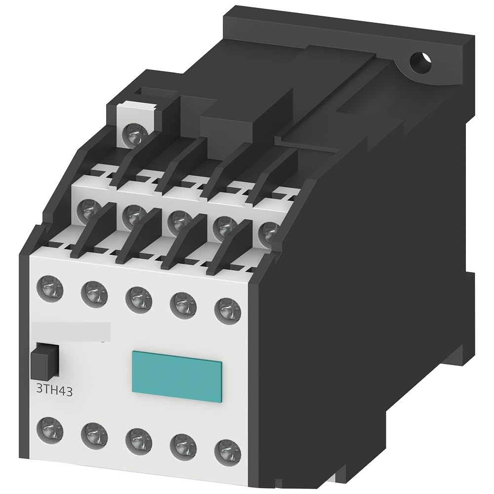 HUUOQIWY Auxiliary contactor 55E 5NO+5NC DC Drive 42V DC 3TH4355-0BD4