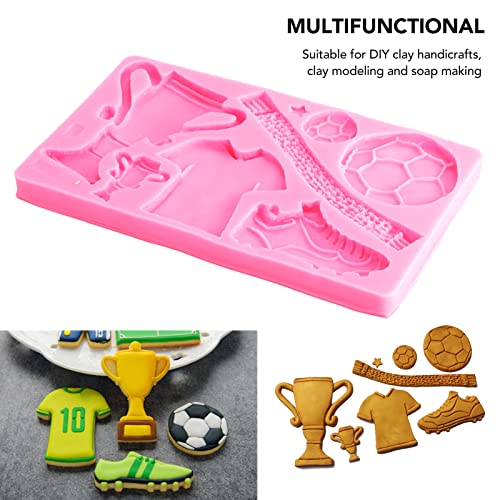 DIY Baking Mold, Silicone Cake Mould, Football Trophy Silicone Fondant Molds Clothes Shoes Cake Chocolate Mould DIY Baking Mold - Image 4