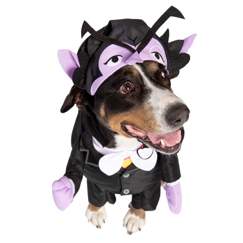 Disfraz The Count Vampiro para Perro Mediano miniatura 4