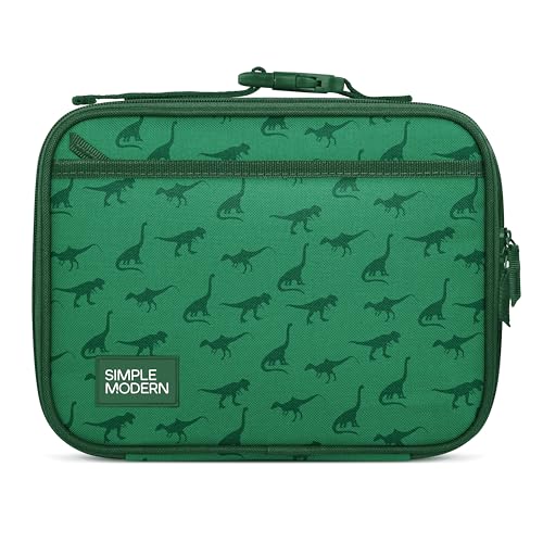 Simple Modern Kids Lunch Box & Insulated Lunch Bag for School | Dinosaur