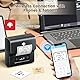 Phomemo M221 Etikettendrucker Satz - Thermo Bluetooth Etikettendrucker Beschriftungsgerät Labledrucker,für Barcode,Einzelhandel,Büro,kleine Unternehmen,für Android & iOS & PC- Grau