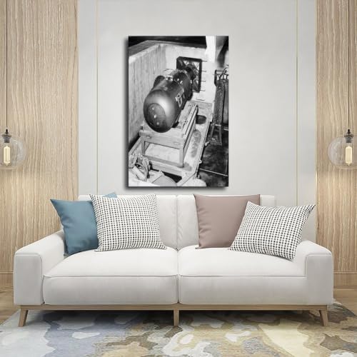 Impression sur toile Enola Gay décoration murale salon et bureau vintage - 5
