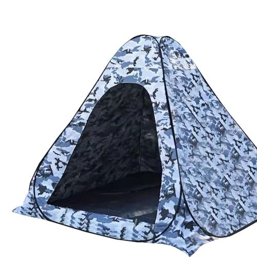 SciAza ice Fishing Tent ice Fishing shelter Insulated Portable Cotton-Proof Ice Fishing Tent, Winter Camping Equipment(Color:1.6m)