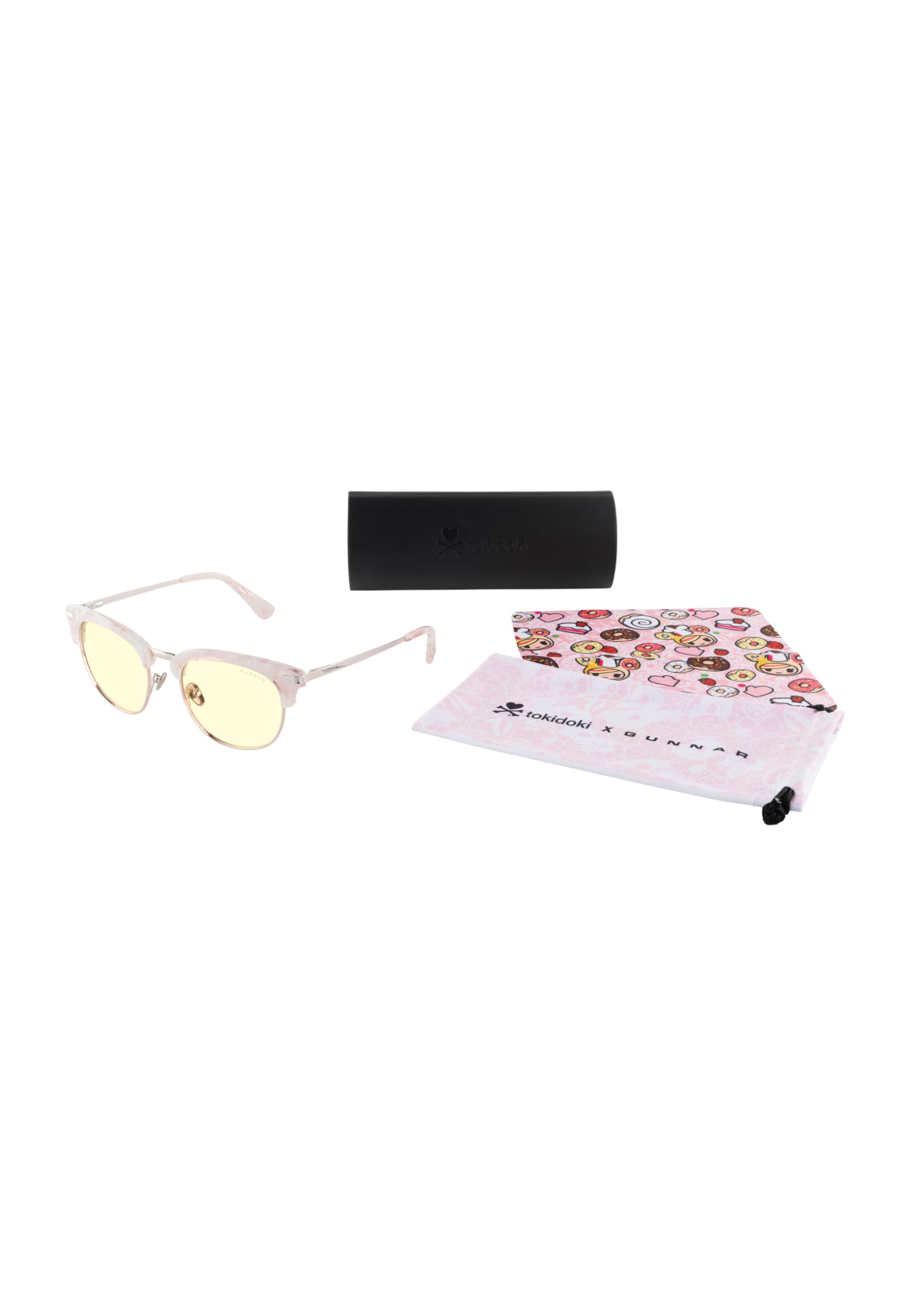 GUNNAR x Tokidoki Okulary - Donutella - Pink Sprinkles - Amber