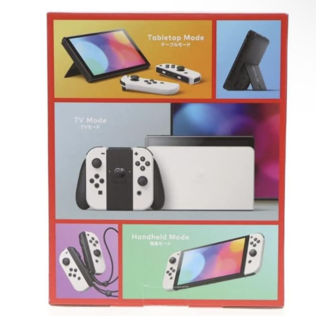 【NintendoSwitch本体】(保護フィルム付)　有機ELモデル ホワイト Amazon.co.jp: Switch(有機ELモデル)White 白色 ホワイト+専用有機EL