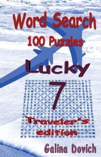 Word Search 100 Puzzles: Lucky 7 Traveler's edition