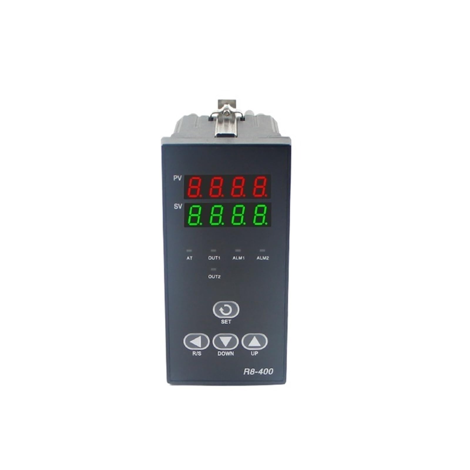 Contrôleur de température programmable PID R8-100 à sorties relais et SSR AC 220V
