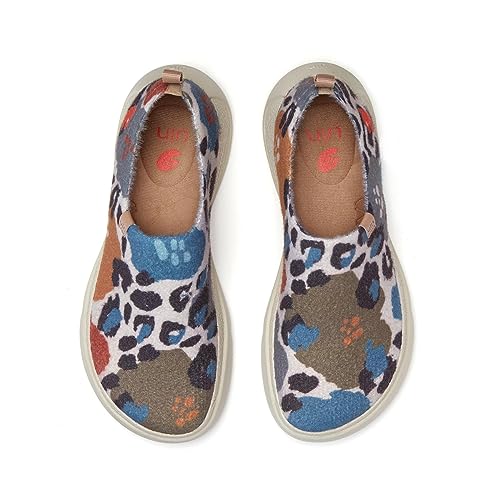 UIN Scarpe da donna, comode, dipinte artistiche, da viaggio, casual,