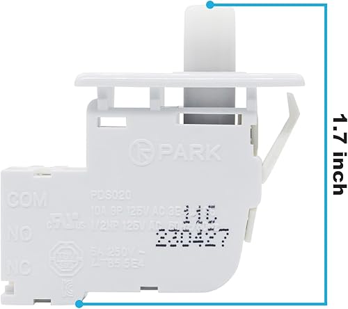 Miniatura 2 de DC64-00828B 6601EL3001A Reemplazo del interruptor de la puerta de la secadora para Samsung LG Dryer Reemplazar DC64-00828A PS4210964 2071594