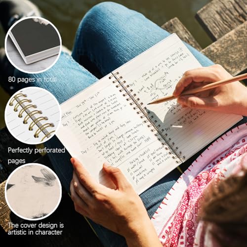 Journal à spirale de qualité supérieure à couverture rigide vintage
