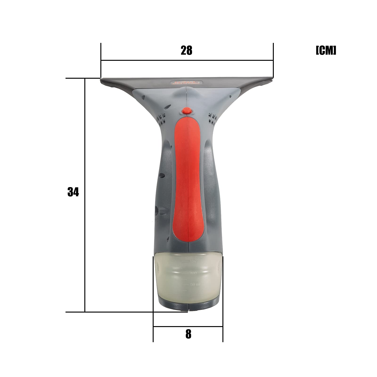 Mauk Ion de litio, limpiador de ventanas – Aspiradora 3,6 V, 14 W, 1904