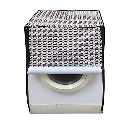 Image of Lithara Waterproof Front Load Washing Machine Cover For 8 Kg, 8.2 Kg, 8.5 Kg, 9 Kg (Design 09)