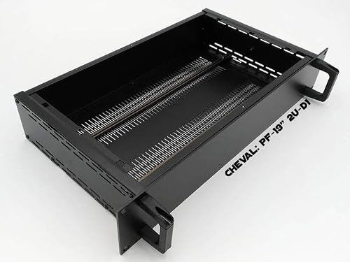 Full Aluminum DIY Multipurpose Box Electronic Enclosure Rack Mount 19\" 2U-D1 (Cabinet Size (mm.): Width 425 mm. x Height 83.1 mm. x Long 245 mm.) Flat Pack with 1 Pair Aluminum Mount bar. - Thumbnail 4