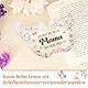 WenmthG Geschenk für Mama, Muttertagsgeschenk für Mama - Schmetterling Acryl Tischschmuck/Briefbeschwerer beste Mama Geschenk Geburtstagsgeschenk für Mama